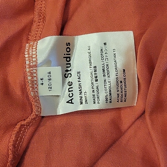 Acne Mini Nash Face Tee (4-6y) - Picture 5 of 5